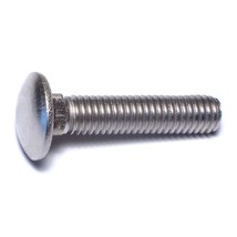 3/8&quot;-16 x 1-3/4&quot; 18-8 Stainless Carriage Bolts (5 pcs.) - $13.22