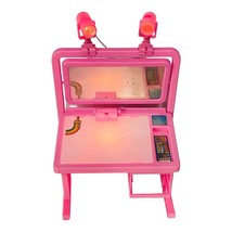 Vintage 1985 Multi-Toys Corp Barbie Light Up Desk Vanity School *WORKS* - $9.01