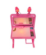 Vintage 1985 Multi-Toys Corp Barbie Light Up Desk Vanity School *WORKS* - £7.08 GBP