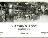 Vtg Pubblicità Cartolina Cantone Ny Hitching Postale Mobili Bambole Mecc... - £8.01 GBP