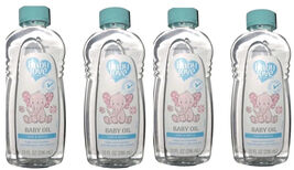 4 Packs  BABY LOVE 10 Fl. Oz. Bottle BABY OIL● Pure &amp; Gentle• - $23.64