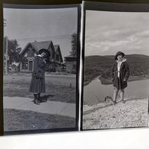 1930s Photo Negatives Women In Hat Sporty Outfits - €12,74 EUR