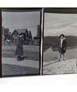 1930s Photo Negatives Women In Hat Sporty Outfits - €12,71 EUR