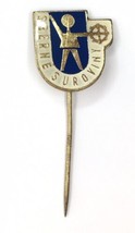 Vintage Foreign Enamel Stick Pin Sberne Suroviny Scrap or Raw Materials Czech - £7.96 GBP