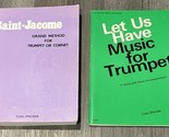 Lot 2 Trumpet Sheet Music Carl Fischer Instruction &amp; Performace - $14.40