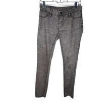 BLANKNYC WOMEN GRAY ACID WASH JEANS WITH BLACK RHINESTONES STYLE 27Q-729... - $13.39