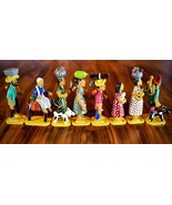 Original Vintage Brazilian 8 piece Peasants set by Paulo Rodrigues - $519.72 CAD