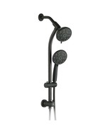 7-Setting Dual Shower Head System: Stainless Steel - $128.99