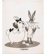 Glossy B&amp;W Promo Photo Television Special Still The Bugs Bunny Thanksgiv... - £3.93 GBP