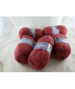 Baycrest Elysee Yarn 50g Skeins 70% Acrylic 15% Wool 15% Mohair Raspberr... - $343.93 MXN