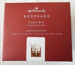 Hallmark Disney Peter Pan Tinker Bell LE 2018 Light Up Ornament - £31.71 GBP