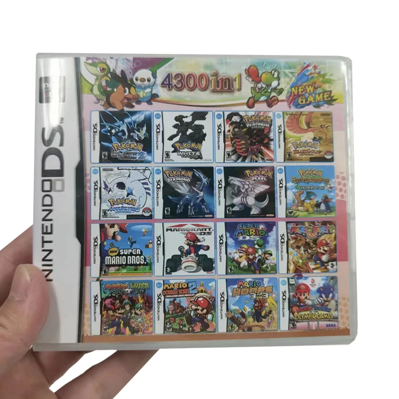 3DS NDS Game Card Combined Card 4300 In 1 Combined Card NDS Cassette 3DS... - £12.41 GBP+
