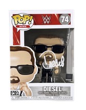 DIESEL Autographed Hand SIGNED FUNKO POP 74 WWE WRESTLER JSA CERTIFIED A... - $109.99