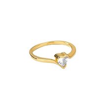 Gift for her,heart ring,tiny heart ring,heart,valentines day gift,minimalist rin - £19.92 GBP