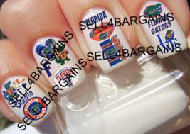 28 New 2023 Florida Gators Logos 14 Different Designs Decals Nail Art Decals - £11.05 GBP