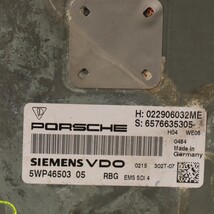 Porsche Computer ECU ECM PCM Engine Control Module Unit 5WP46503, 022906032ME image 3