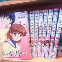 CLANNAD Vol.1-8 Complete Set Japanese language manga Comics no English - £48.49 GBP