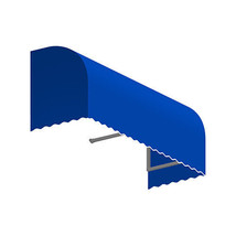 Awntech RS22-US-6BB 6.38 ft. Savannah Window &amp; Entry Awning, Bright Blue - 3 - £548.94 GBP