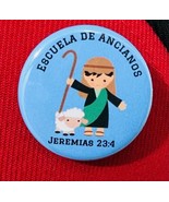 50 JW Elder School Escuela De Ancianos Souvenir Gift Pin Buttons 1.25 Inch - £22.15 GBP