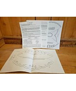 VINTAGE The Lace Maker Angel Battenburg Lace Pattern - $382.40 MXN