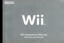 Nintendo Wii Operatuioms Manual - $5.75