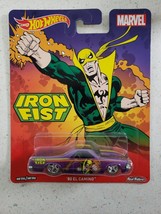 Hot Wheels Premium - Marvel Chevrolet ‘80 El Camino - Iron Fist New Seal... - $16.77