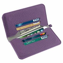 Universal Wallet Phone Case/Card Holder Pocket iPhone 6,7,8,X,11,12 Plus Purple - £4.23 GBP