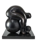 &quot; Esperanza &quot; Da Jorge Jimenez Deredia 2002 Splendido Bronzo Scultura 4/... - $1,898,919.39 MXN