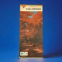 Touraide Colorado Vintage Travel Map Conoco Discover America - $12.85