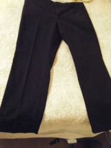 Banan Republic Hamptom Pant Size 6 Dark Navy Blue #9008 - £7.11 GBP