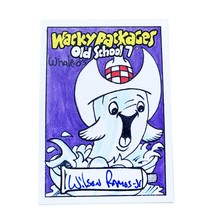 2018 Topps Wacky Packages Old School Series 7 Sketch Card Wilson Ramos Jr (E) - £97.74 GBP