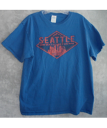 Seattle Washington Mens Shirt Size Large L Adult Pacific Northwest Graph... - $145.21 MXN