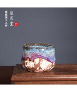 Yuzhou Jun Porcelain Handmade Master Cup - Kiln-Transformed Glaze Artisan Teacup - €772,86 EUR