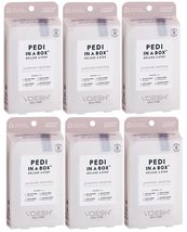 Voesh Pedi In A Box Deluxe 4 Step Pedicure - Jasmine Soothe   (Pack Of 6) - $39.90