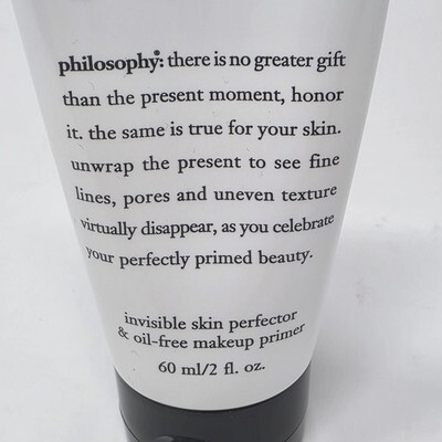 Philosophy The Present Invisible Skin Perfector Oil Free Makeup Primer 2oz New Item image 5