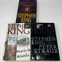 Lot Of 3 Stephen King Waste Lands, Hearts in Atlantis And Black House - £18.32 GBP