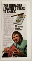 1978 Print Ad A&amp;C Grenadiers Cigars Kenny Stabler Oakland Raiders Quarterback - £9.43 GBP