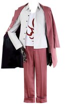 ZYHCOS Mens Pink Cosplay Costume Halloween Uniform Suit (Custom Made) - £78.13 GBP