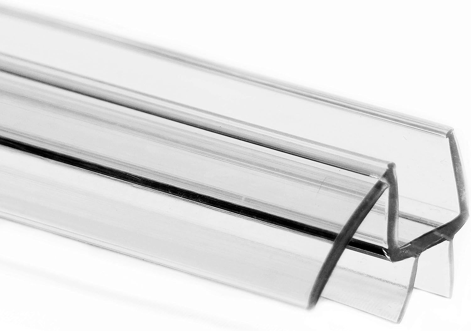 Eatelle Shower Door Bottom Seal With Drip Rail For 3/8&quot; (10Mm) Thick Gla... - $27.66