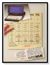 Datavue Spark Portable Computer Print Ad Vintage 1989 Magazine Advertise... - $180.04 MXN