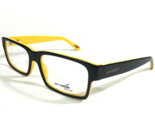 Arnette Eyeglasses Frames FRONTMAN 7059 1160 Black Yellow Rectangular 53... - $37.03
