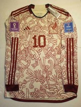 Alexis Vega Mexico 2022 World Cup Qatar Stadium Away Long Sleeve Soccer Jersey - £79.75 GBP