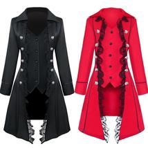 Medieval Dress Steampunk Pirate Cosplay Costume - £34.42 GBP