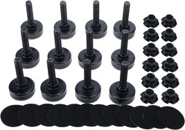 24 PCS Adjustable Furniture Leveling Feet Heavy Duty Chair Table Levelers Height - £13.44 GBP
