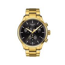 Tissot Mens Tissot Chrono XL Stainless Steel Casual Watch Gold - £762.90 GBP