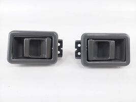 Pair Interior Inner Door Handle &amp; Case for Nissan Pathfinder Gray 1993-95 - $30.68