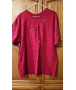 Texas Rangers Shirt Mens 2XL Red Short Sleeve Nike Dri Fit Baseball MLB XXL - $26.89 CAD