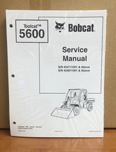 Bobcat 5600 Toolcat Utility Vehicle Service Manual Shop Repair Book 2 # ... - £38.15 GBP