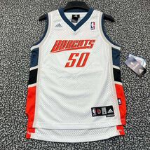 Charlotte Bobcats Okafor #50 Jersey Shirt Youth Medium 10-12 Adidas V-Ne... - $54.49 CAD