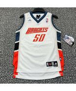 Charlotte Bobcats Okafor #50 Jersey Shirt Youth Medium 10-12 Adidas V-Ne... - $54.28 CAD